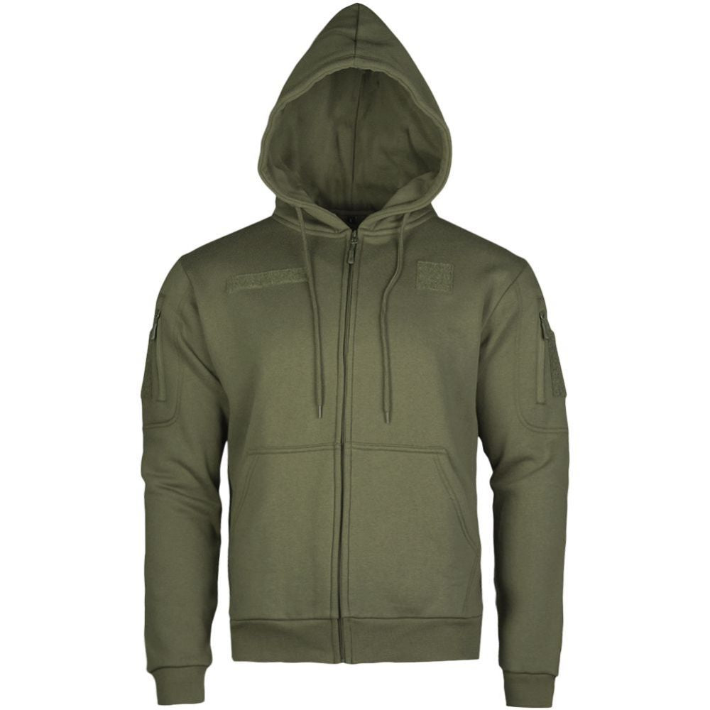 Sweat de l'armée française, en coton et polyester, avec capuche et poches multiples