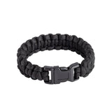 Bracelet de survie en paracorde tressée avec une fermeture par clip de A10 Equipment