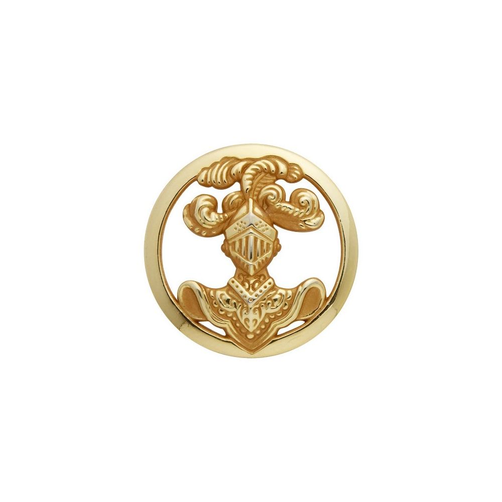 Logo doré du beret ABC Spahis