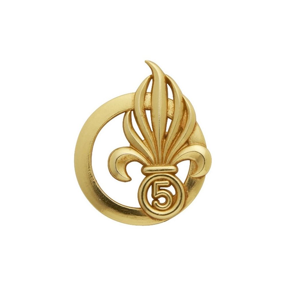 Insigne en or du béret de la Légion 5ème REI