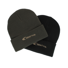 Bonnet en laine Carinthia résistant et confortable avec ajustement optimal, multiples poches de rangement et traitement déperlant pour une protection maximale en extérieur