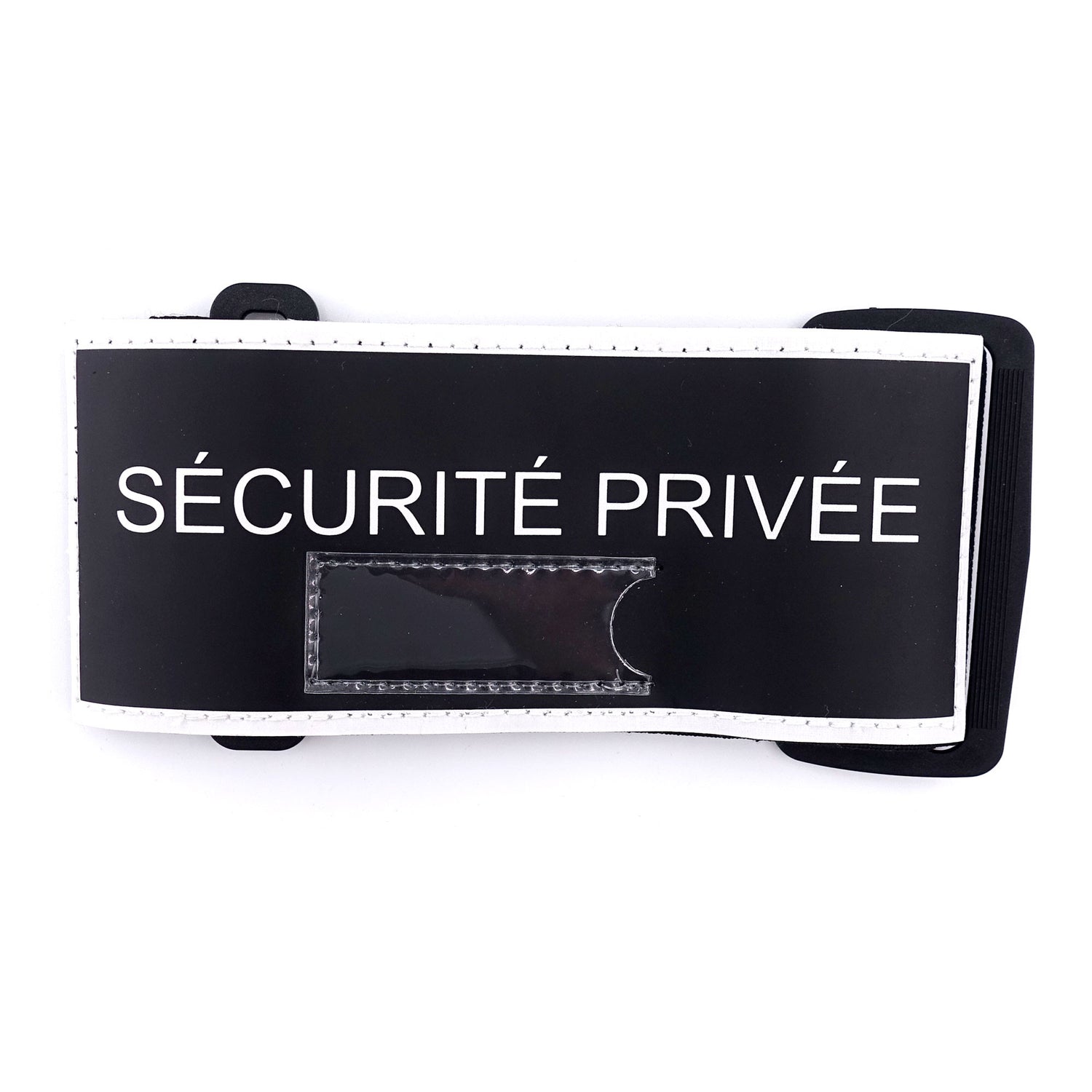 BRASSARD SECURITE PRIVEE RETROREFLECHISSANT AVEC EMPLACEMENT RIO