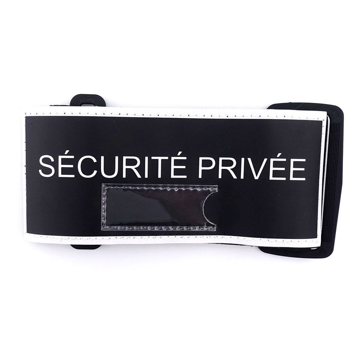 BRASSARD SECURITE PRIVEE RETROREFLECHISSANT AVEC EMPLACEMENT RIO