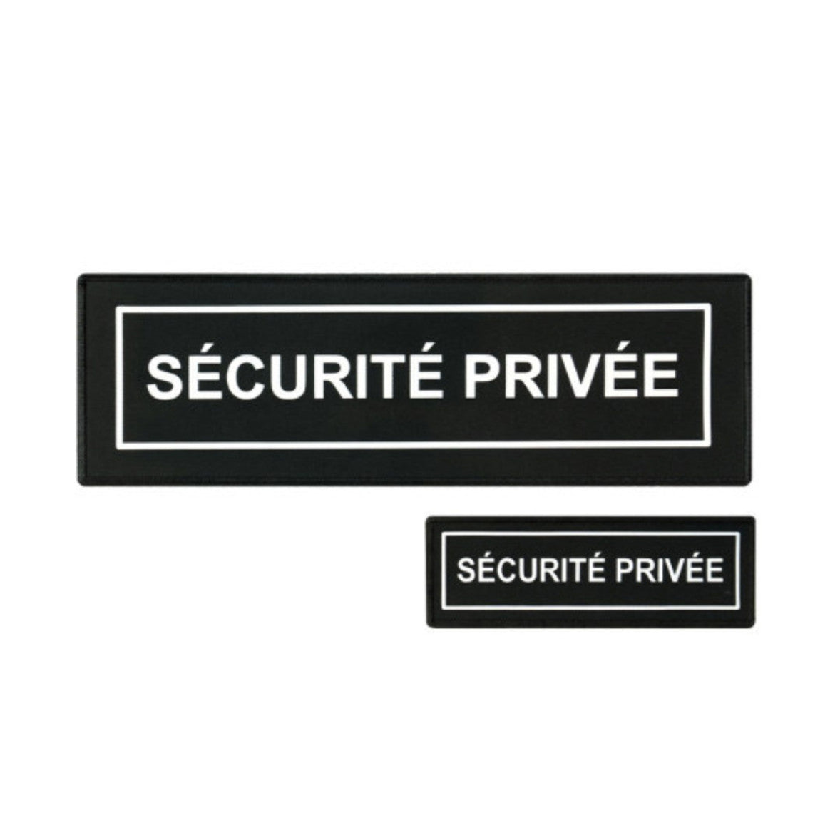 LOT DOSSARD + BANDE POITRINE SÉCU-ONE SECURITE PRIVEE NOIR | A10 EQUIPMENT