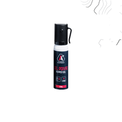 Aérosol lacrymogène anti-agression gel poivre 25ml de A10 Equipment