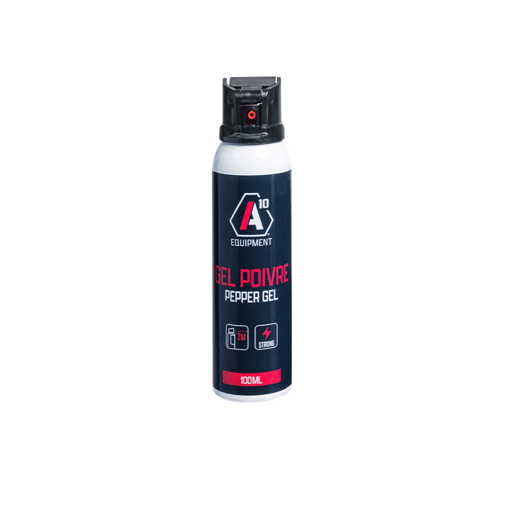 Spray de défense anti-agression A10 Equipment 100ml à base de gel poivre
