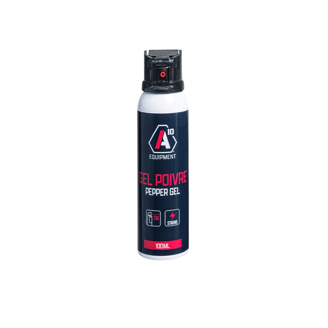 Spray de défense anti-agression A10 Equipment 100ml à base de gel poivre