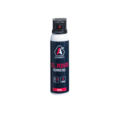 Spray de défense anti-agression A10 Equipment 100ml à base de gel poivre