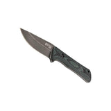 POIGNARD G10 NOIR/VERT 8,5 CM INOX BLACKWASH