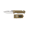 COUTEAU PLIANT SATIN TAN