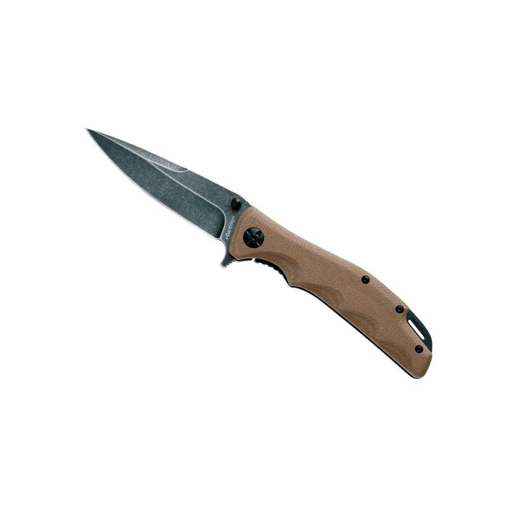 COUTEAU MANDATORY FUN G10 BRUN BLACKWASH