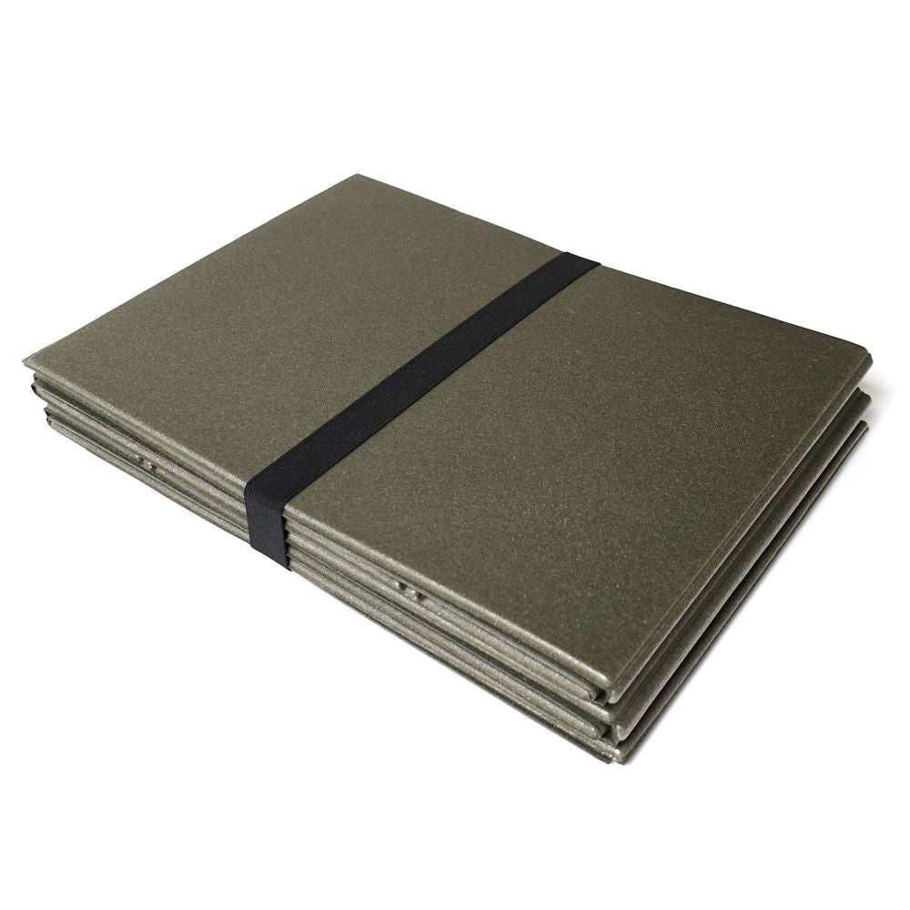 TAPIS DE SOL CARRE MAT OLIVE