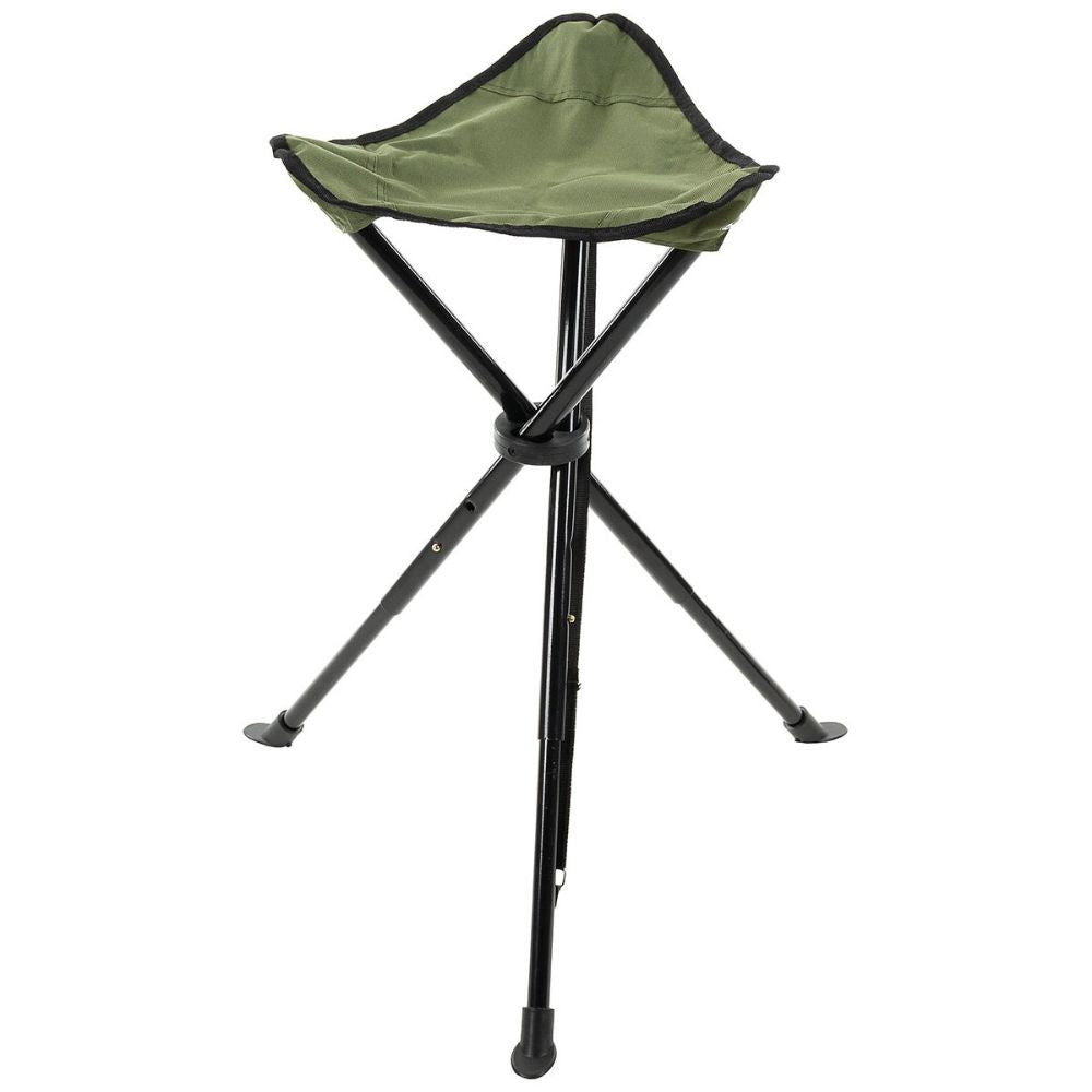 TABOURET TREPIED CAMPING VERT OLIVE | FOX OUTDOOR