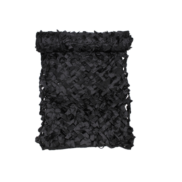 filet camouflage, 2x3m, "Basic", noir, avec sac de PVC
