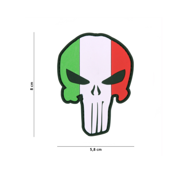 PATCH 3D PVC PUNISHER ITALY