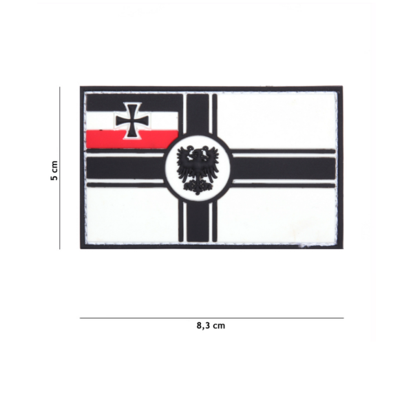PATCH 3D PVC GERMAN EMPIRE FLAG