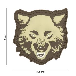 PATCH 3D PVC WOLF COYOTE