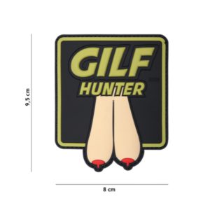 PATCH 3D PVC GILF HUNTER COYOTE LARGE