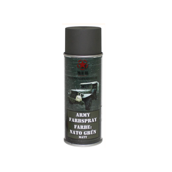 spray paint armée, NATO VERT, mat, 400 ml
