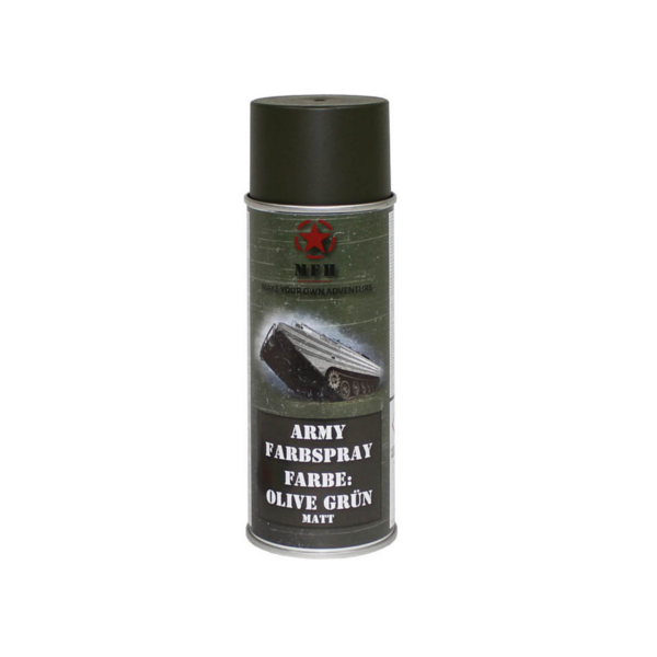 spray paint armée, KAKI, mat, 400 ml