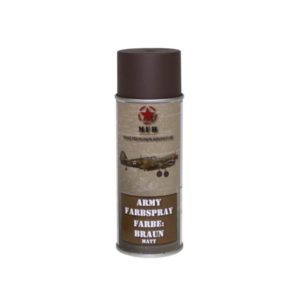 spray paint armée, LA BOUE BRUNE, mat, 400 ml
