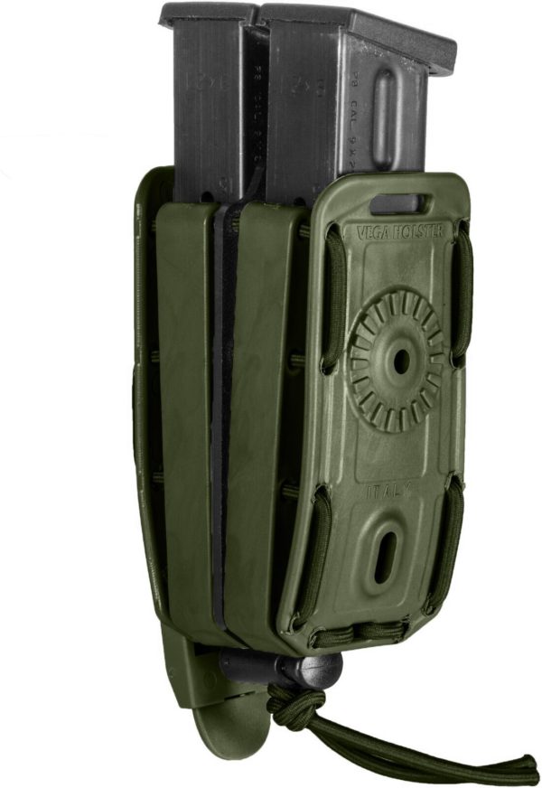 Porte-chargeur double Bungy 8BL vert OD pour pistolet automatique