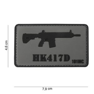 PATCH 3D PVC " HK417D "