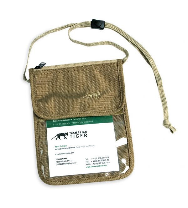 Pochette porte document tasmanian tiger TT76221 28 x 14,5 x 1,5 cm