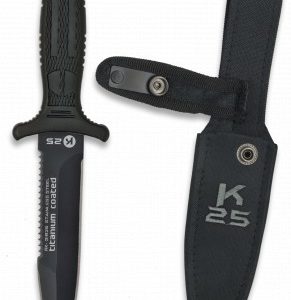 Couteau K25 BOTERO. Étui. Lame: 12.5 cm