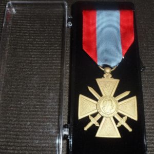 Médaille Ordonnance CROIX DE GUERRE TOE Théâtres d’Opérations Extérieures