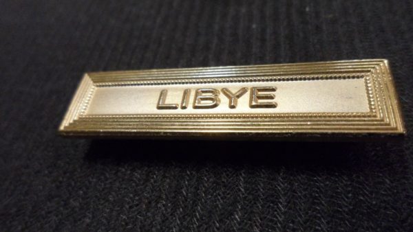 Agrafe pour médaille Ordonnance LIBYE
