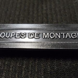 Agrafe pour médaille Ordonnance TROUPES DE MONTAGNE