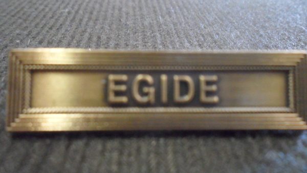Agrafe EGIDE sur la médaille de la protection militaire du territoire MPMT