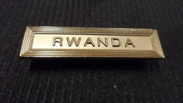 Agrafe pour médaille Ordonnance RWANDA